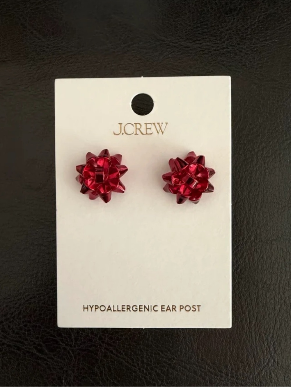 J. Crew Factory Gift Bow Earrings